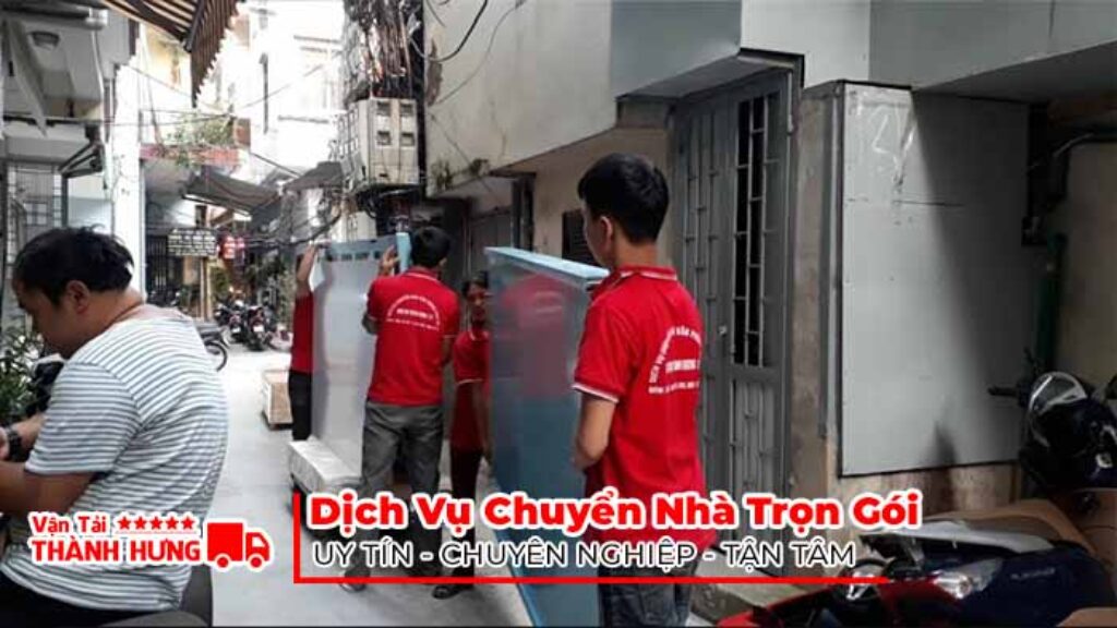 Tiết kiệm sức lực với dịch vụ chuyển nhà Thành Hưng