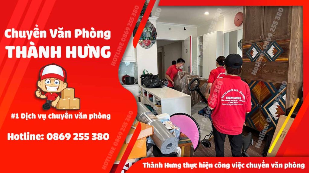 Thành Hưng có kinh nghiệm phong phú trong việc xử lý các yêu cầu chuyển văn phòng